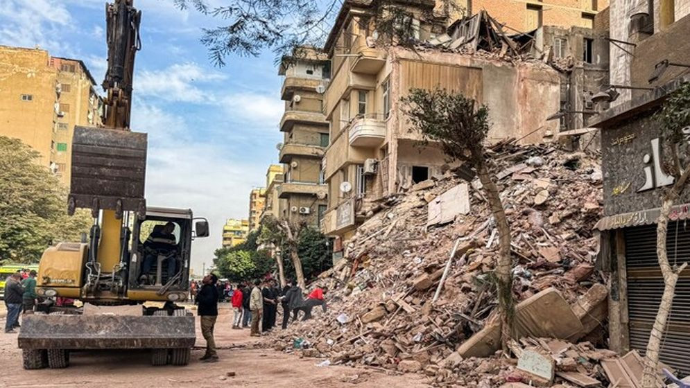কায়রোতে ভবন ধসে নিহত ১০