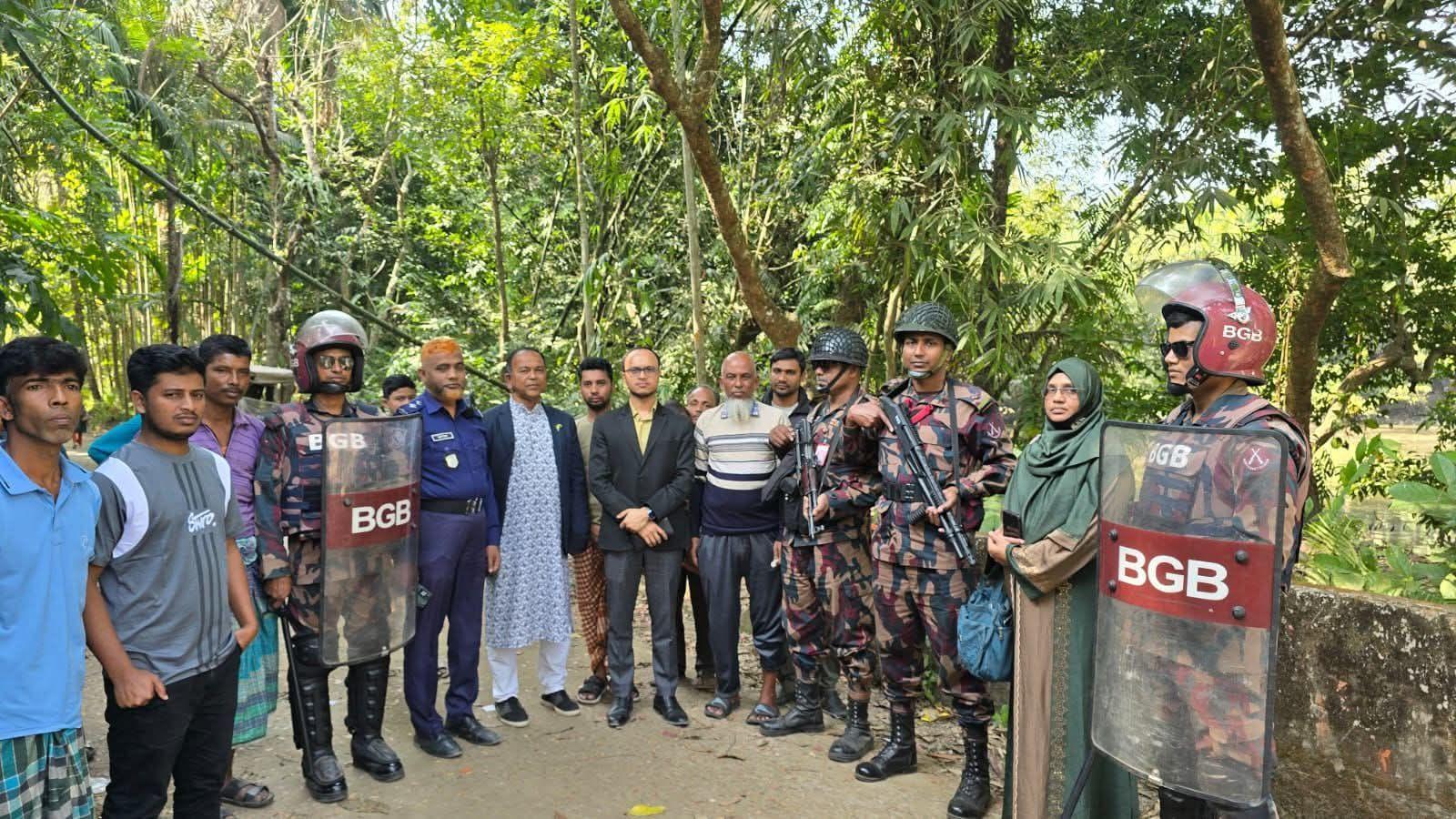 লক্ষ্মীপুরে আচরণবিধি লঙ্ঘন, বিএনপি কর্মীকে জরিমানা