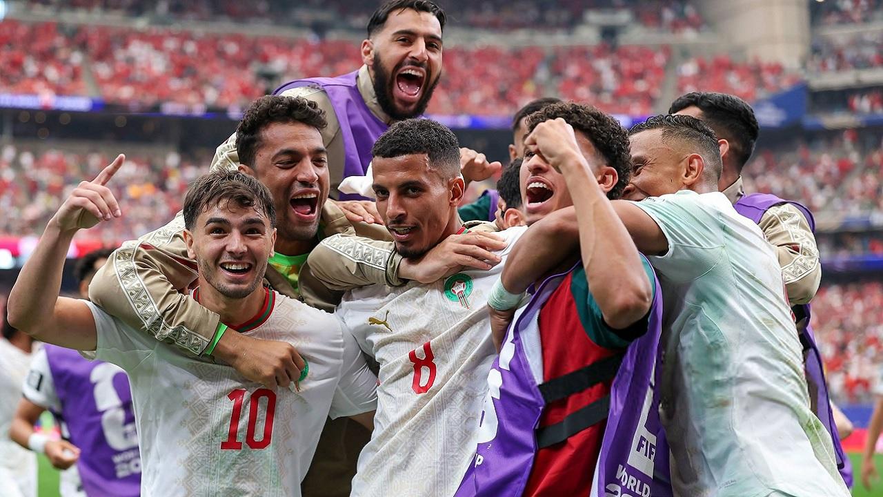কানাডাকে উড়িয়ে প্রথম কোয়ার্টার ফাইনালে মরক্কো