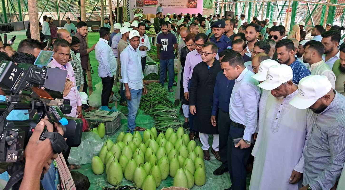 সিলেটে চালু হলো কৃষকের হাট, মিলবে ন্যায্য দাম