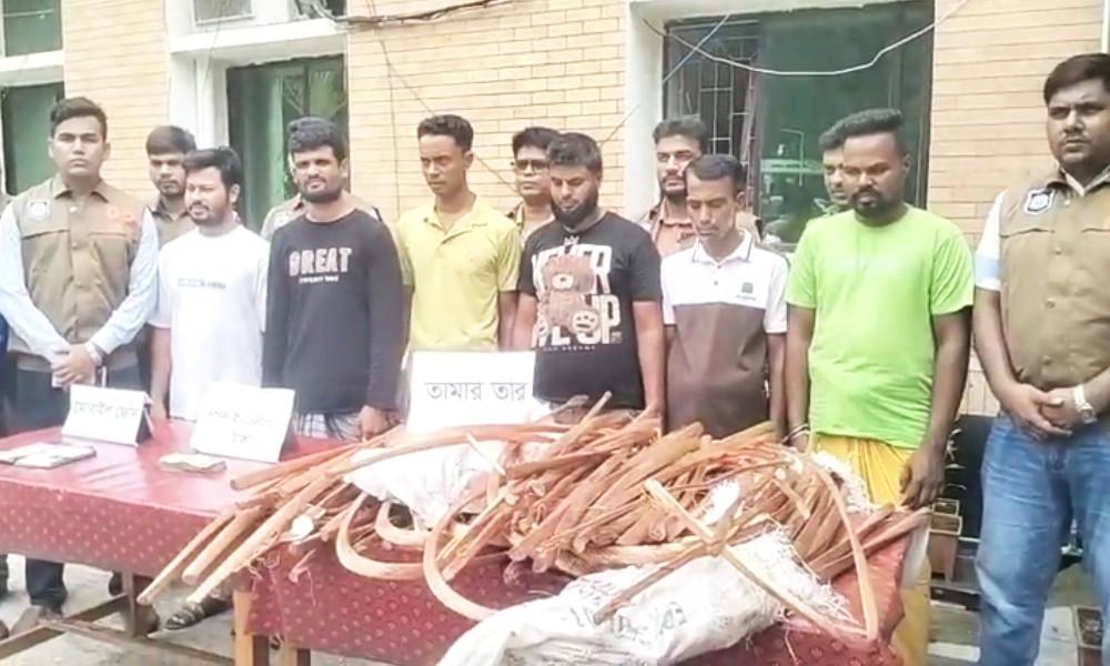 নাটোরের লালপুরে জুট মিলে ডাকাতি গ্রেপ্তার ছয়